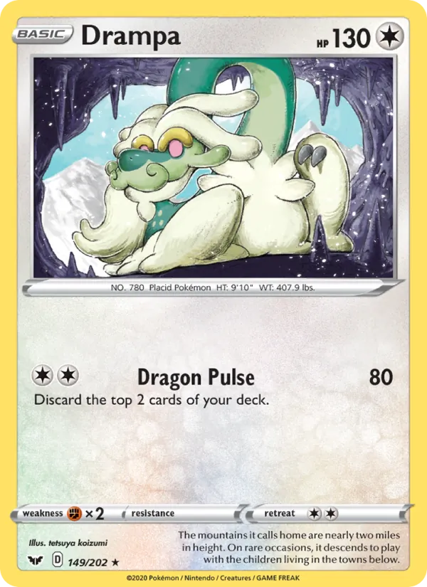 149-RH Drampa – Sword & Shield
