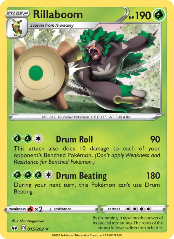15-RH Rillaboom – Sword & Shield
