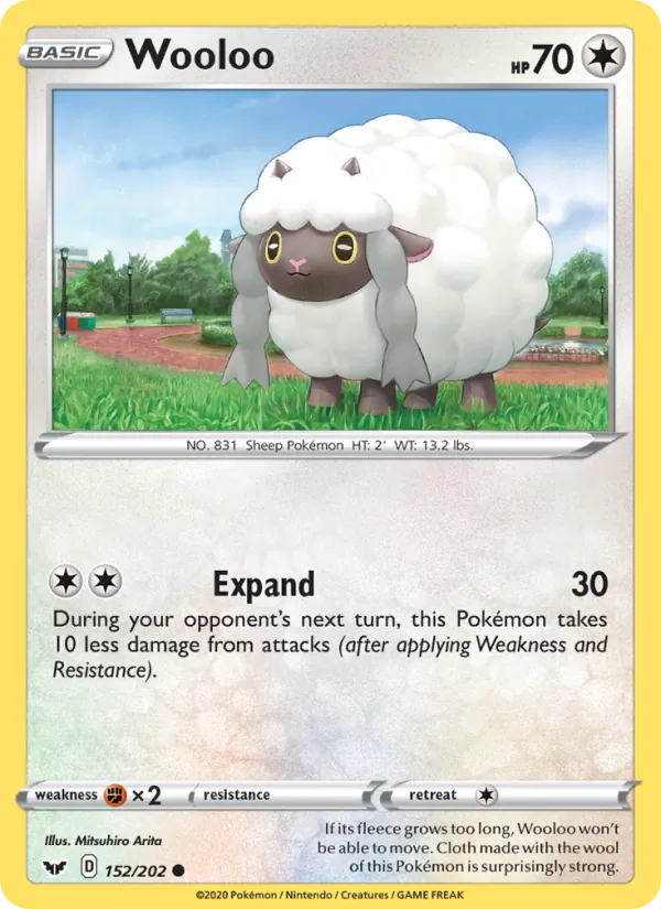 152-RH Wooloo – Sword & Shield