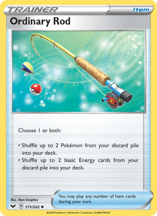 171-RH Ordinary Rod – Sword & Shield