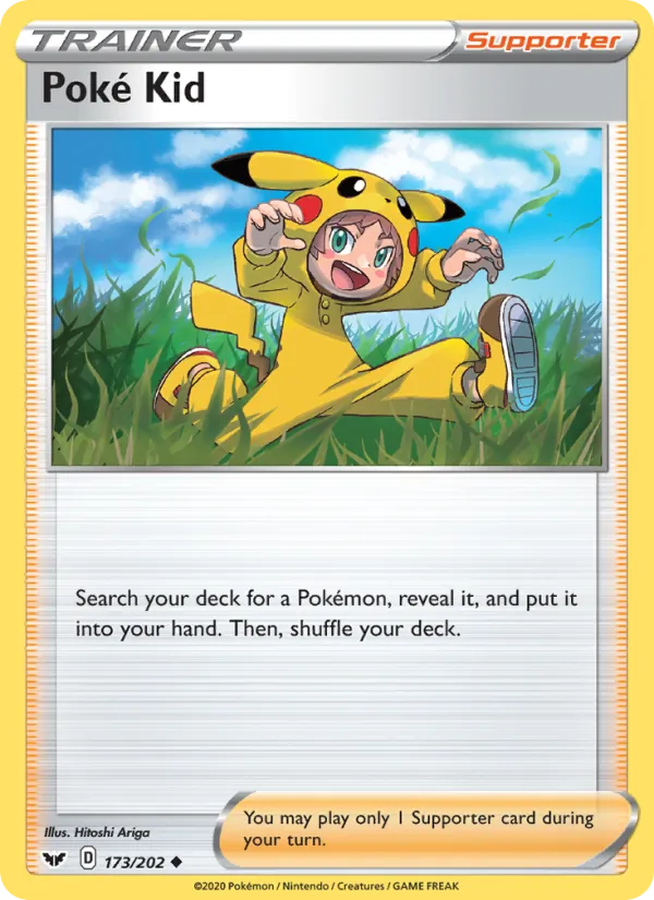 173-RH Poké Kid – Sword & Shield