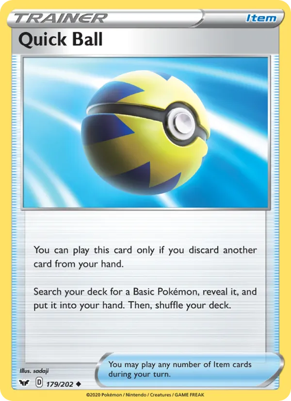 179-RH Quick Ball – Sword & Shield