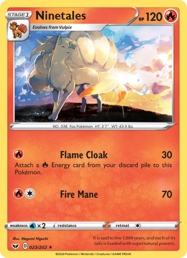 23-RH Ninetales – Sword & Shield