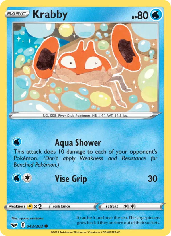 42-RH Krabby – Sword & Shield