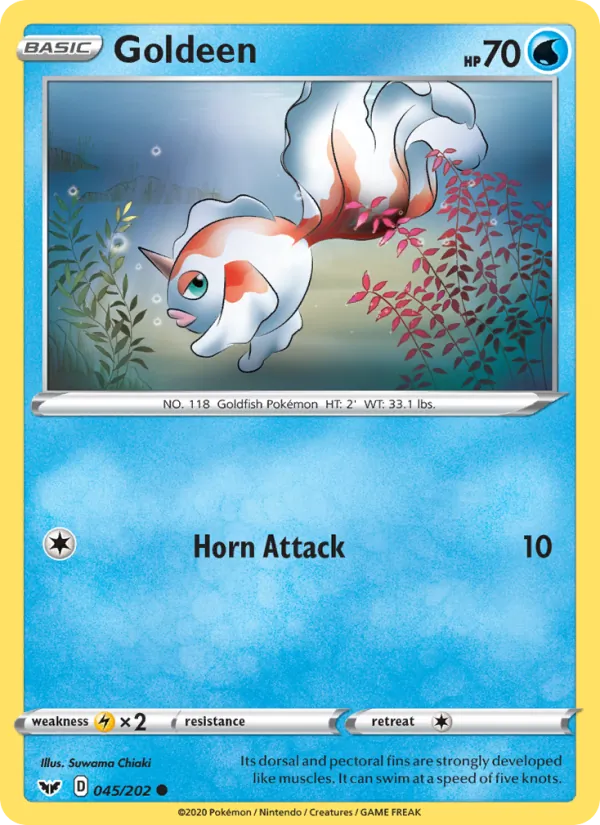 45-RH Goldeen – Sword & Shield