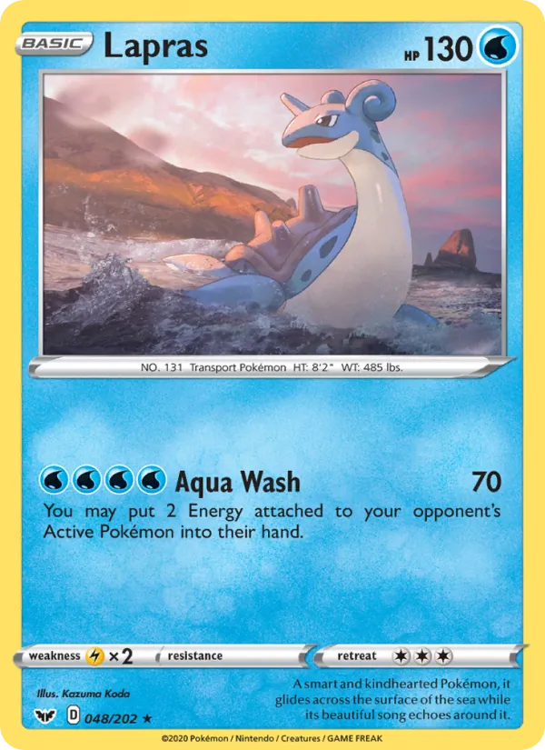 48-RH Lapras – Sword & Shield