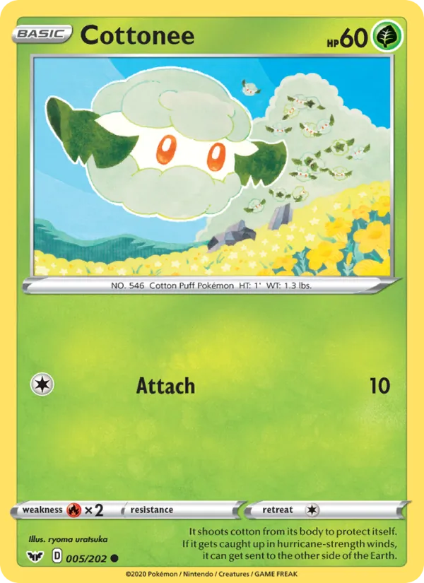 5-RH Cottonee – Sword & Shield