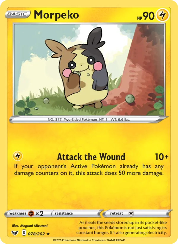 78-RH Morpeko – Sword & Shield