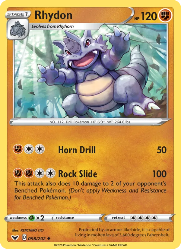 98-RH Rhydon – Sword & Shield