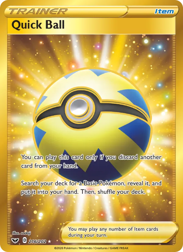 216 Quick Ball – Sword & Shield
