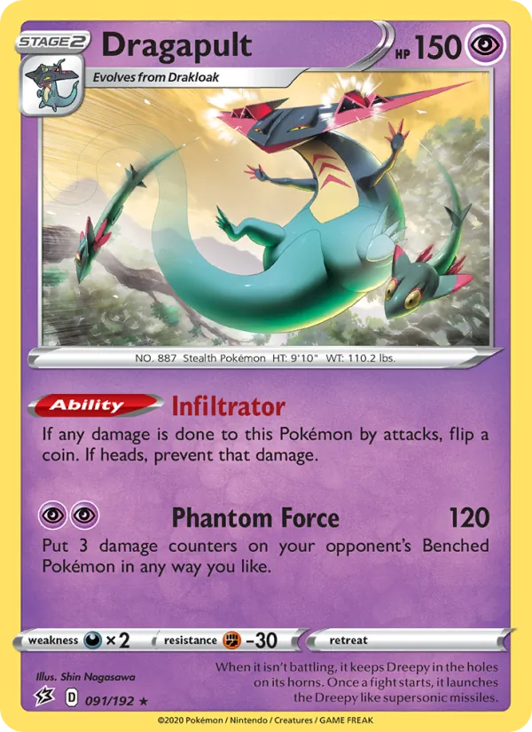 91-holo-setlogo Dragapult (Set logo stamp) – Rebel Clash