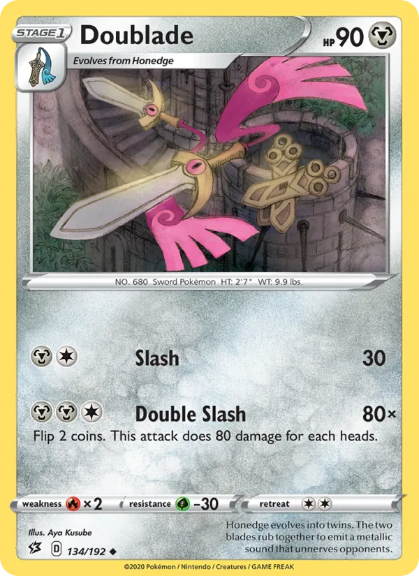134 Doublade – Rebel Clash