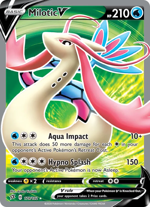 179 Milotic V – Rebel Clash