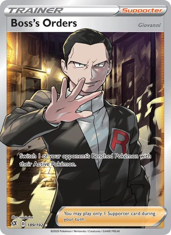 189 Boss's Orders (Giovanni) – Rebel Clash
