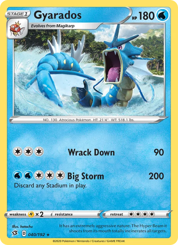 40 Gyarados – Rebel Clash