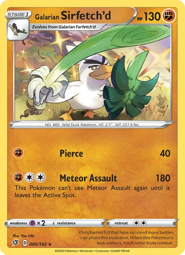 95 Galarian Sirfetch'd – Rebel Clash