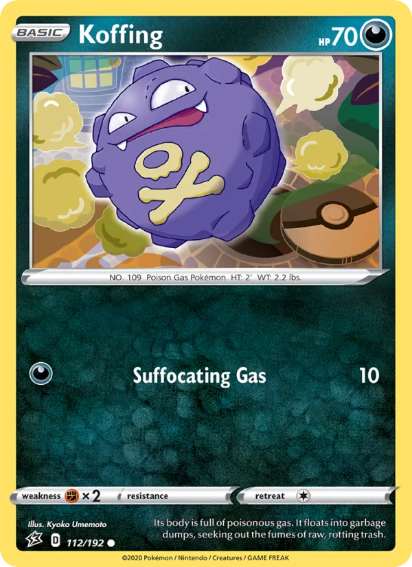 112-RH Koffing – Rebel Clash