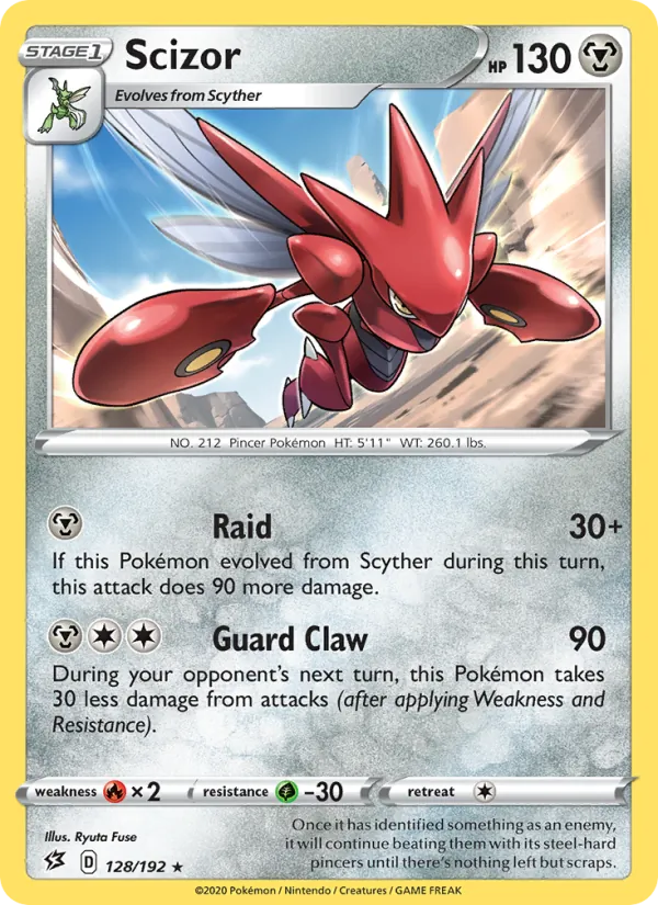 128-RH Scizor – Rebel Clash