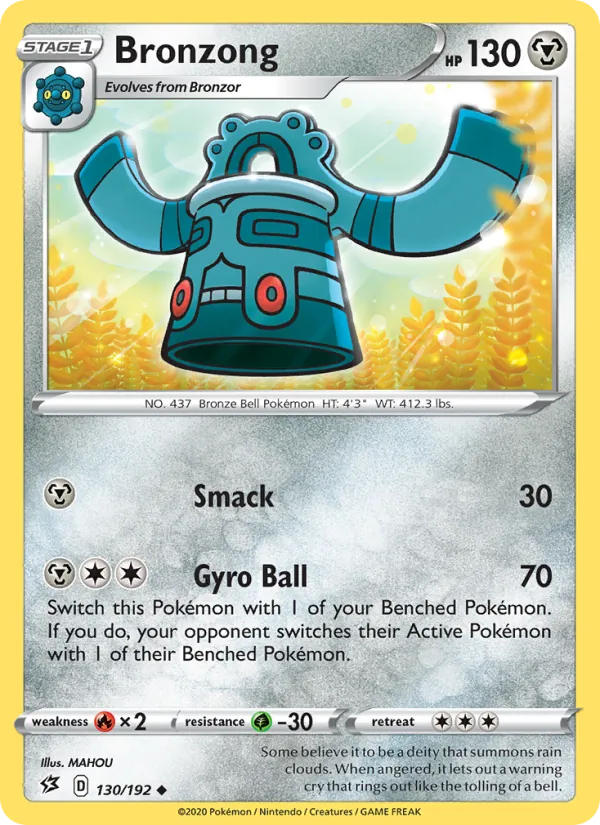 130-RH Bronzong – Rebel Clash