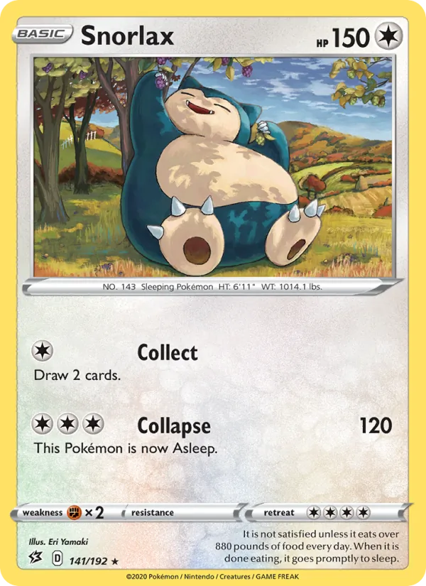 141-RH Snorlax – Rebel Clash