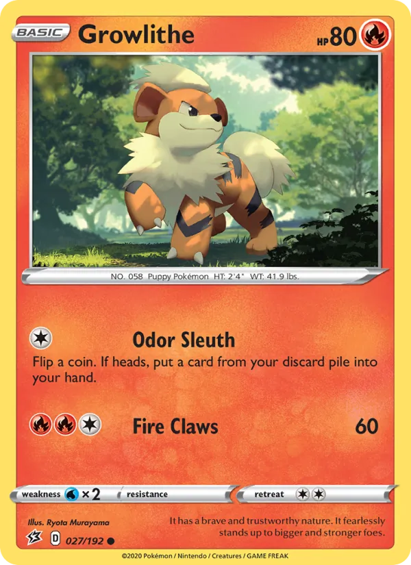 27-RH Growlithe – Rebel Clash