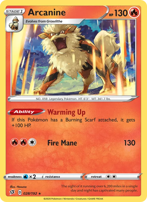 28-RH Arcanine – Rebel Clash