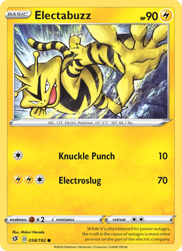 58-RH Electabuzz – Rebel Clash