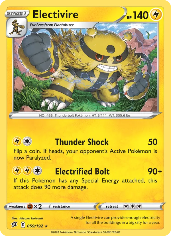 59-RH Electivire – Rebel Clash