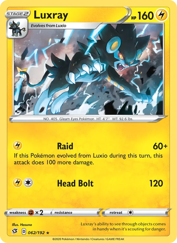 62-RH Luxray – Rebel Clash