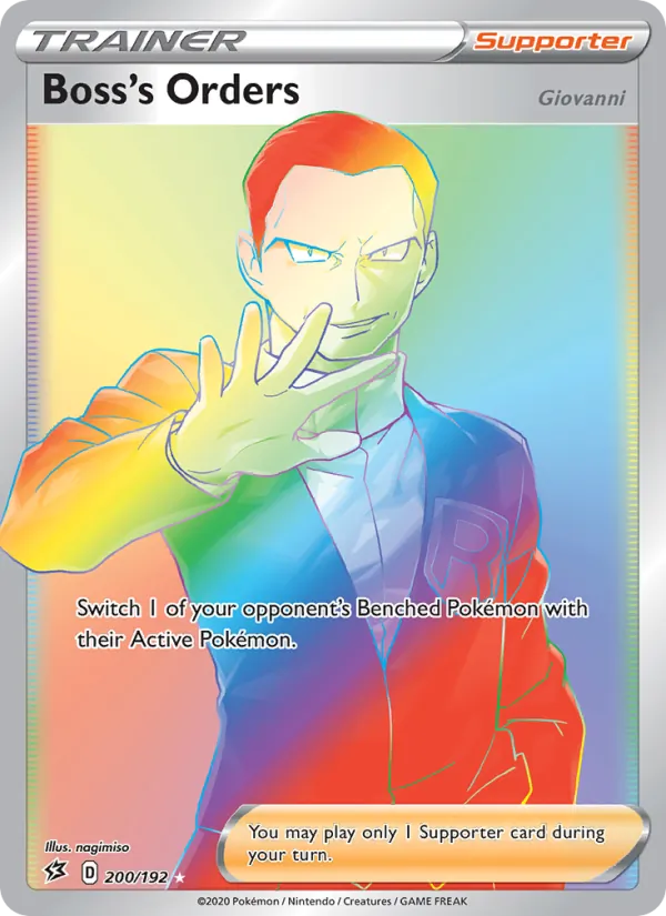 200 Boss's Orders (Giovanni) – Rebel Clash