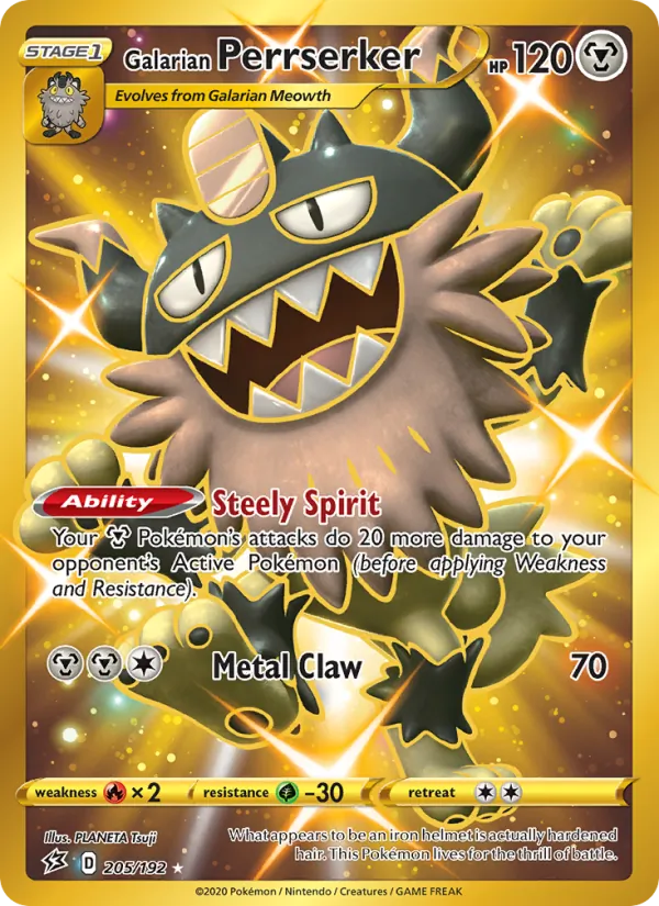 205 Galarian Perrserker – Rebel Clash