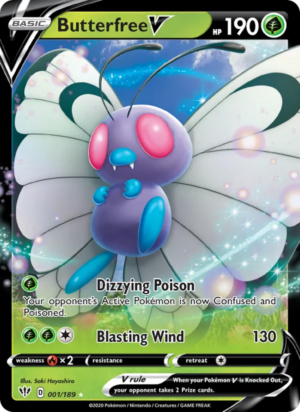 1 Butterfree V – Darkness Ablaze