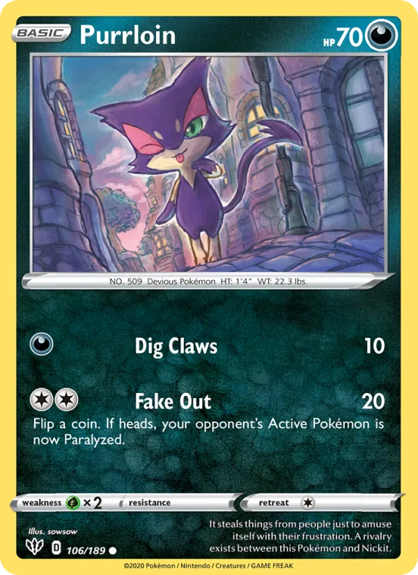 106 Purrloin – Darkness Ablaze