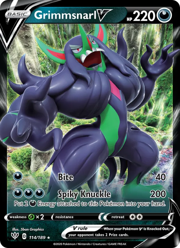 114 Grimmsnarl V – Darkness Ablaze