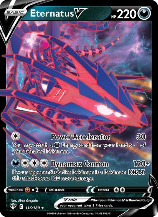 116 Eternatus V – Darkness Ablaze