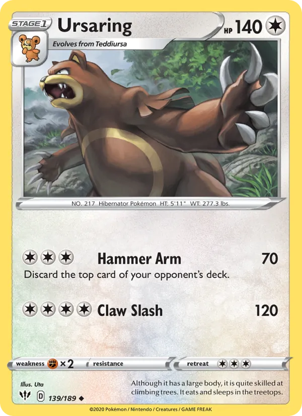 139 Ursaring – Darkness Ablaze