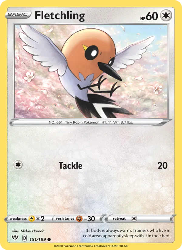 151 Fletchling – Darkness Ablaze