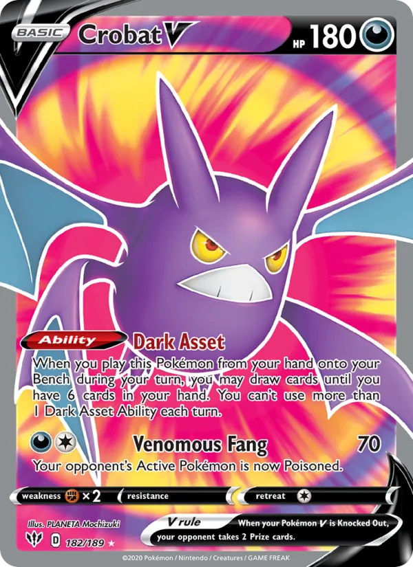 182 Crobat V – Darkness Ablaze