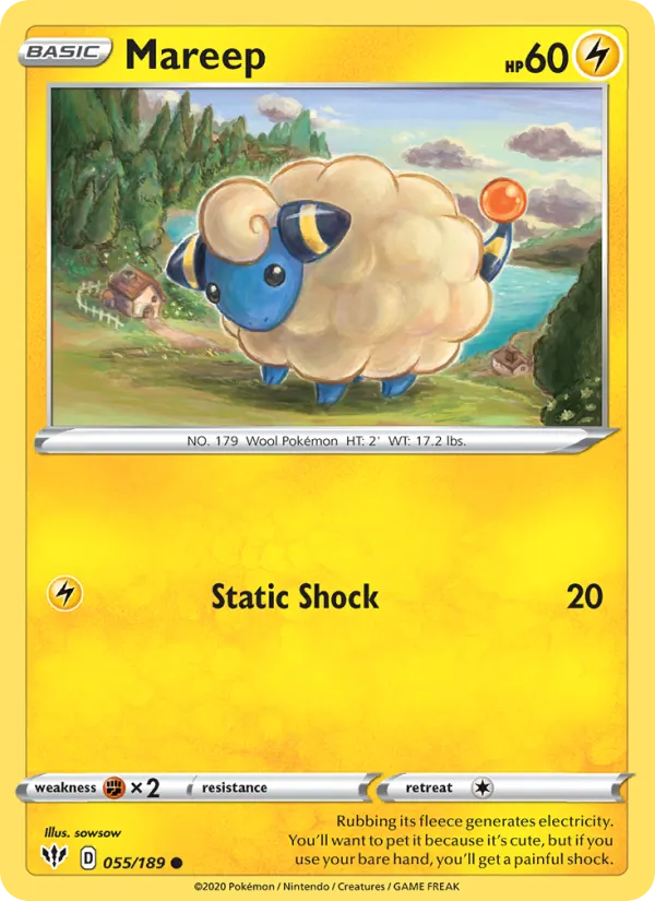 55 Mareep – Darkness Ablaze