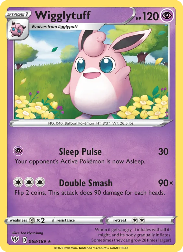 68 Wigglytuff – Darkness Ablaze