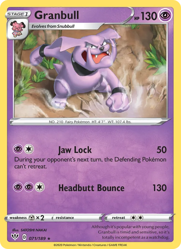 71 Granbull – Darkness Ablaze