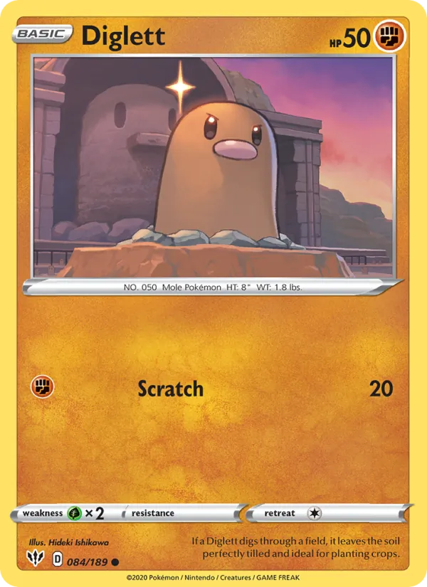 84 Diglett – Darkness Ablaze