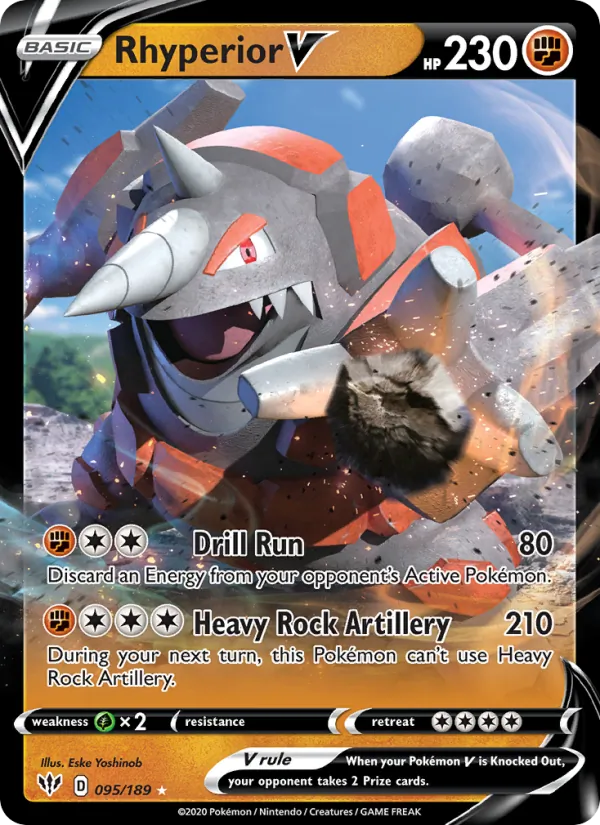 95 Rhyperior V – Darkness Ablaze