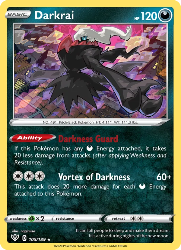 105-RH Darkrai – Darkness Ablaze