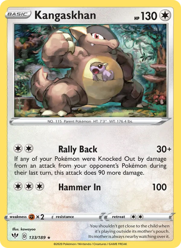 133-RH Kangaskhan – Darkness Ablaze