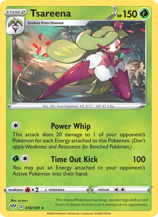 16-RH Tsareena – Darkness Ablaze
