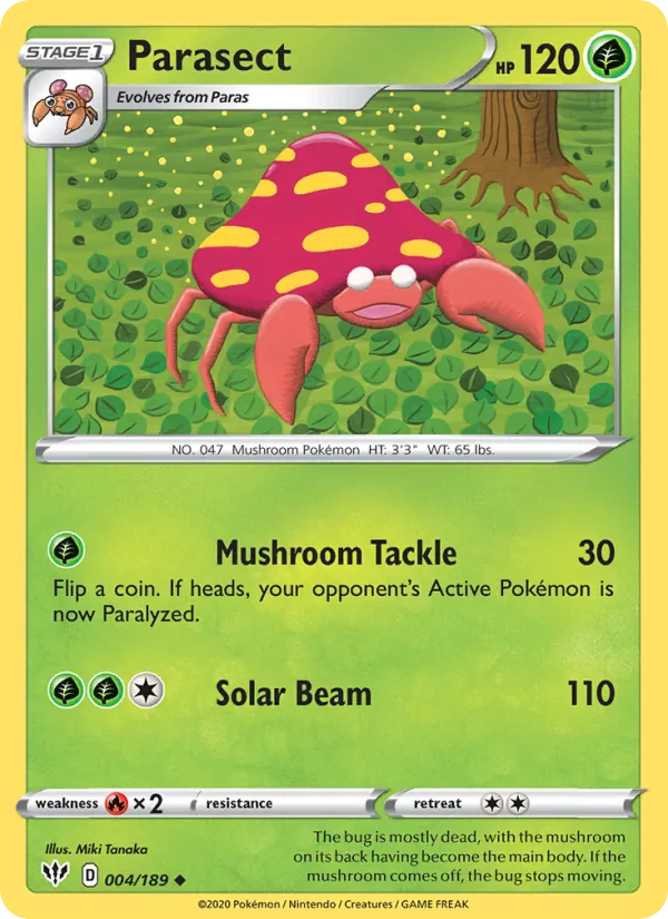 4-RH Parasect – Darkness Ablaze