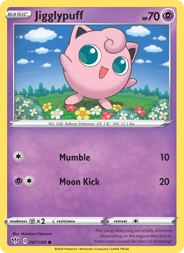 67-RH Jigglypuff – Darkness Ablaze