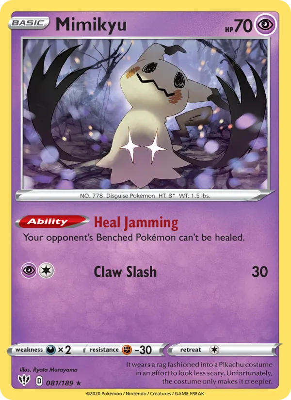81-RH Mimikyu – Darkness Ablaze