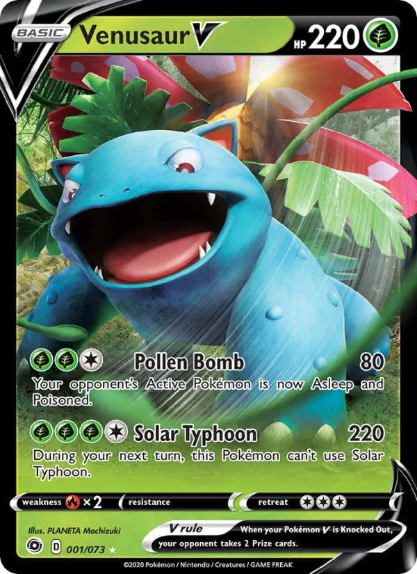 1 Venusaur V – Champion's Path